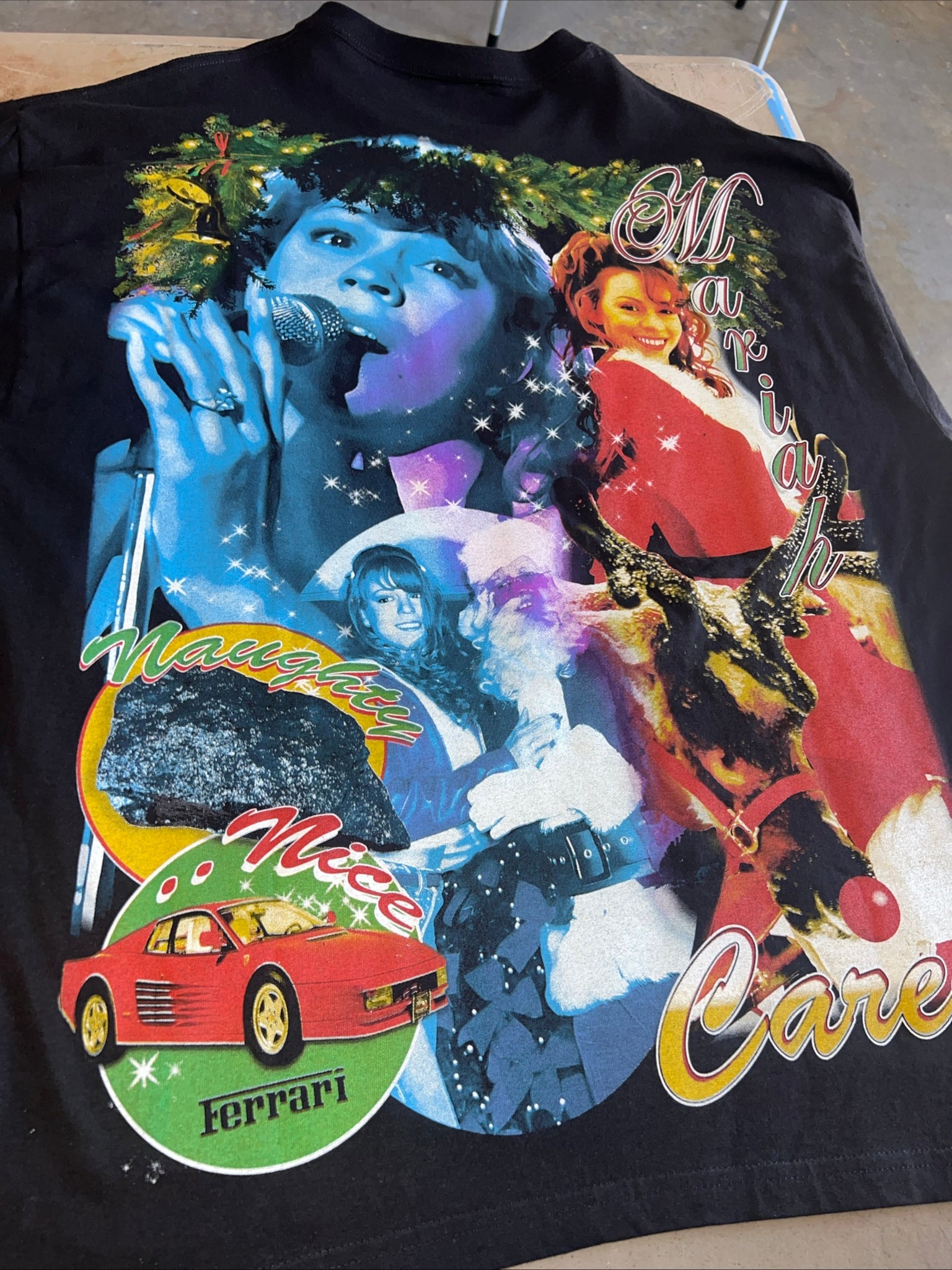LOT of 8 Backstock Co Rap Hiphop XXL Tees/All Over Print/90s/2000s