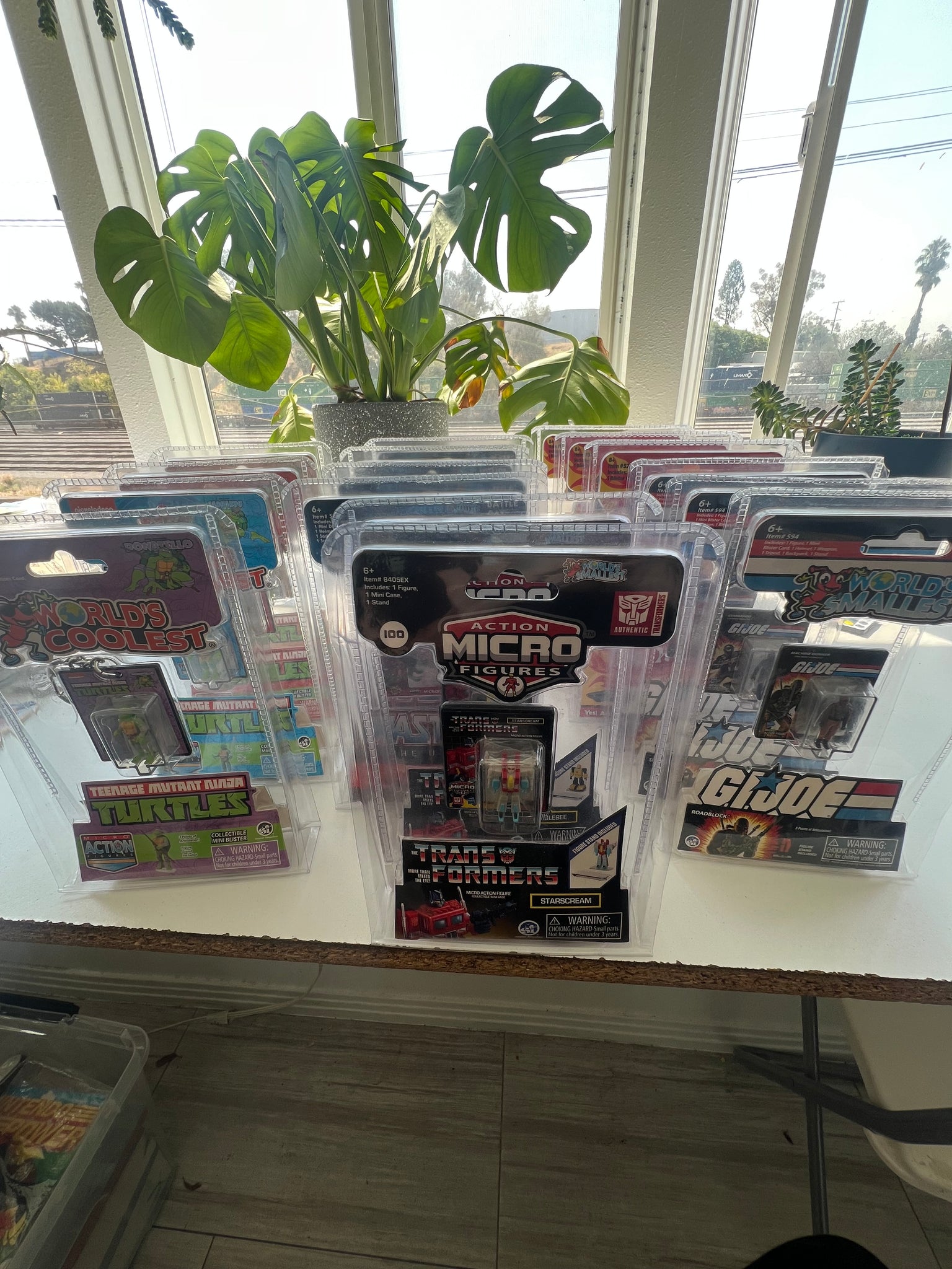 Worlds smallest TMNT GI JOE HE-MAN HOT WHEELS TRANSFORMERS