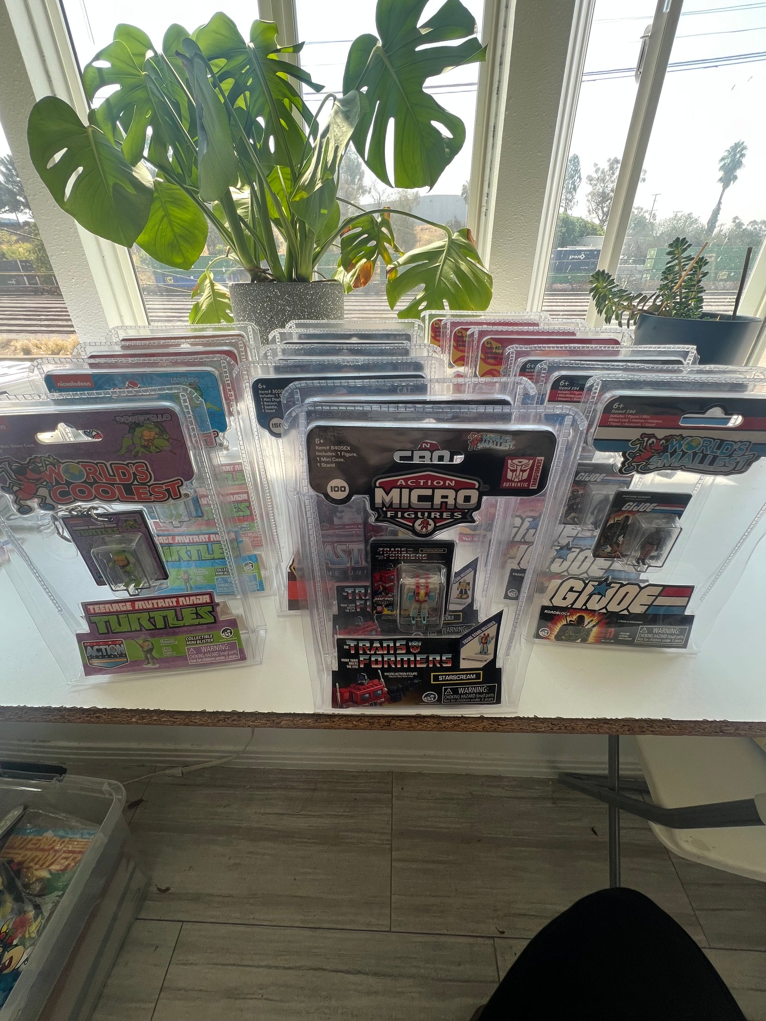 Worlds smallest TMNT GI JOE HE-MAN HOT WHEELS TRANSFORMERS