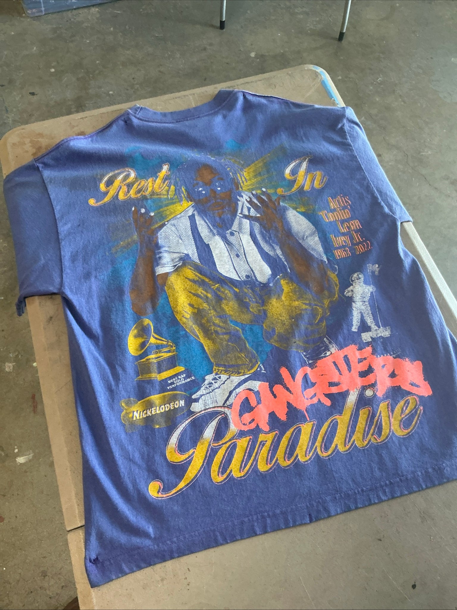 LOT of 8 Backstock Co Rap Hiphop XXL Tees/All Over Print/90s/2000s