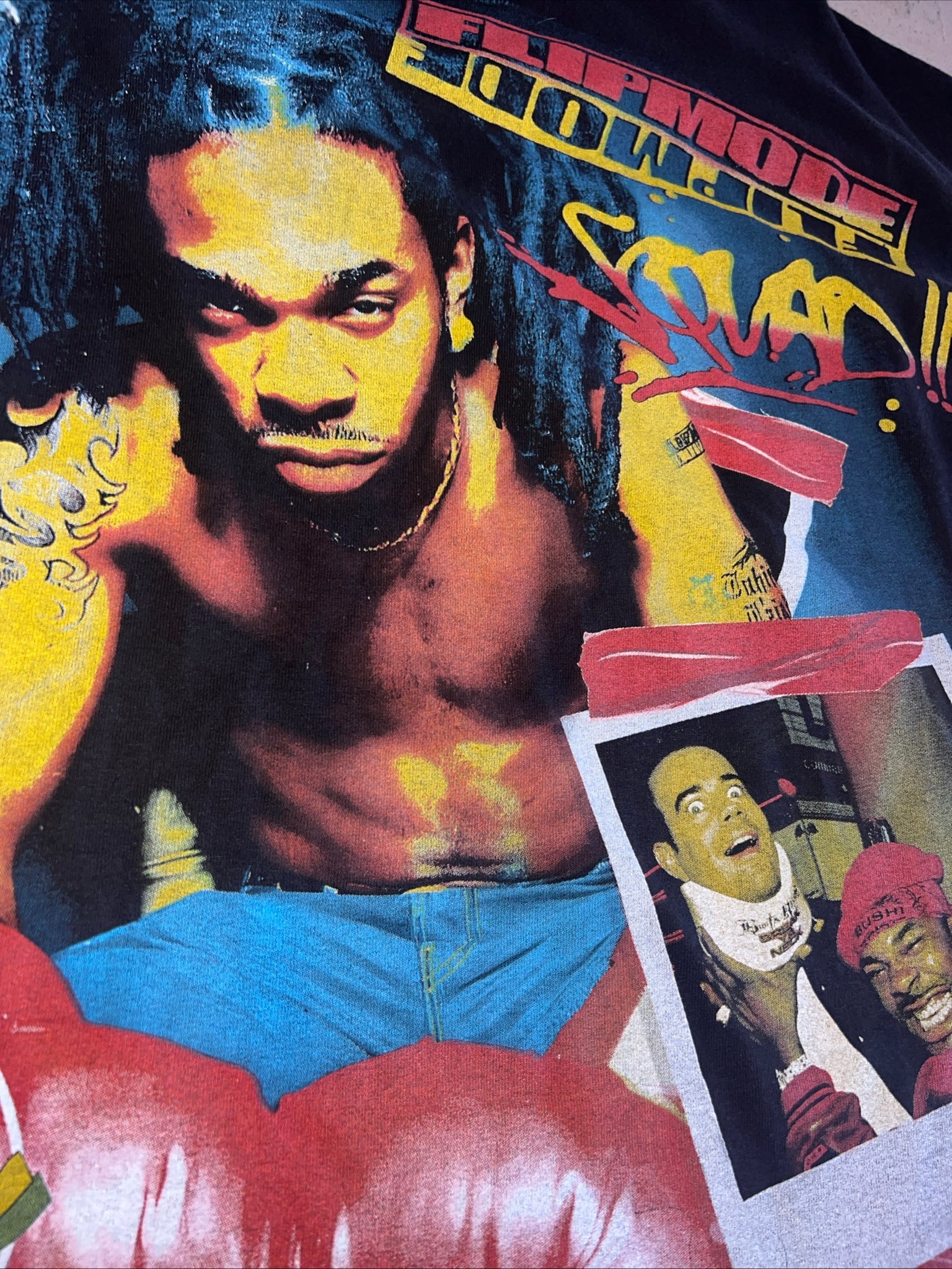 LOT of 8 Backstock Co Rap Hiphop XXL Tees/All Over Print/90s/2000s