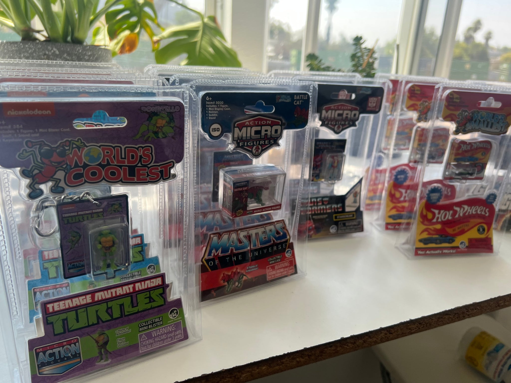 Worlds smallest TMNT GI JOE HE-MAN HOT WHEELS TRANSFORMERS