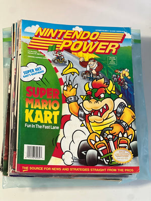Lot of 19 Nintendo Power Magazine/19 Magazines/90s-2000s/mostly Good Condition